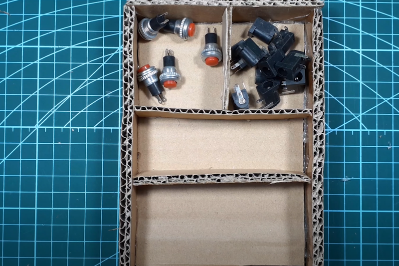 Put the Electronic Components and Parts