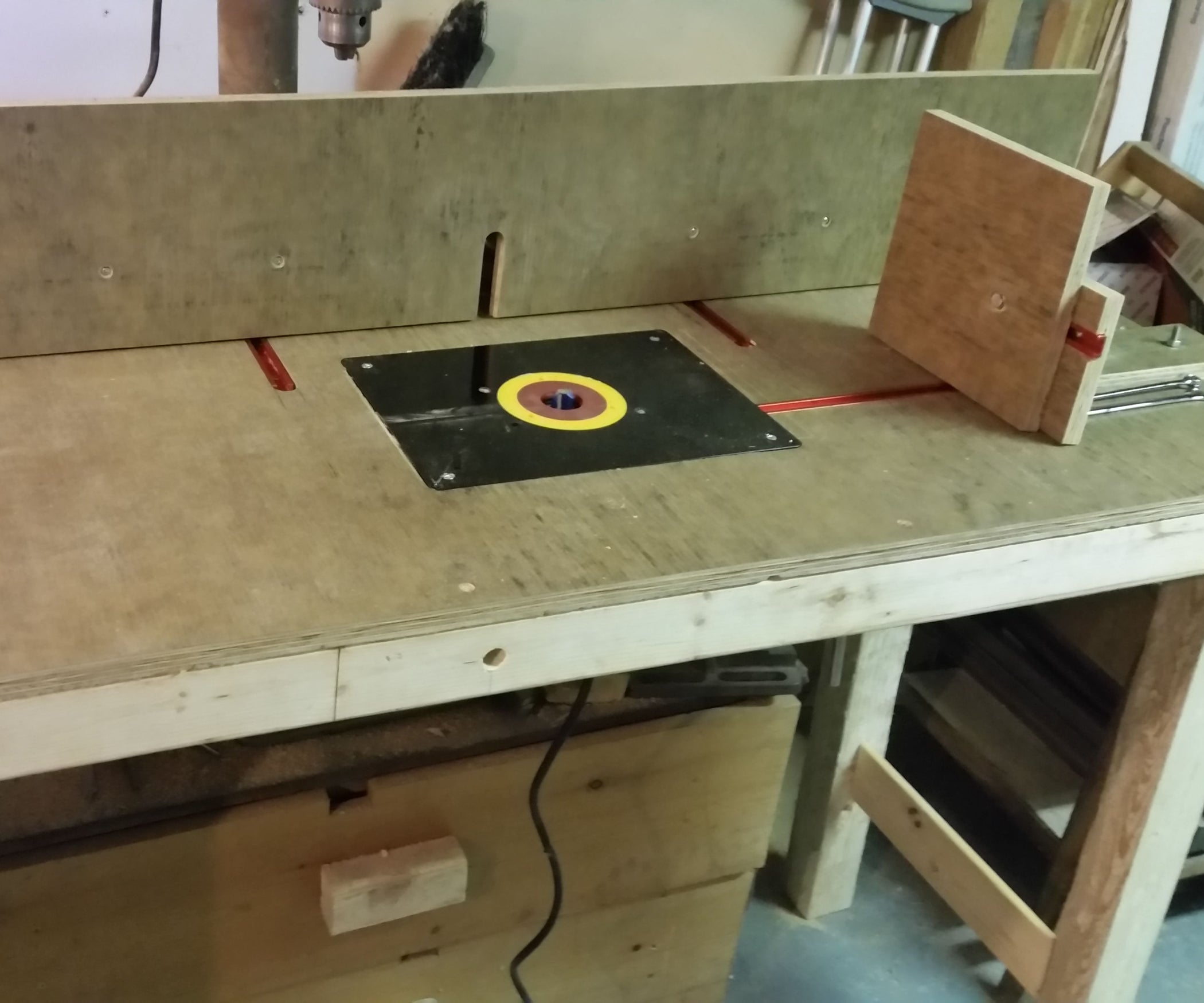 Collapsible, Stowable Router Table 7 Steps Instructables