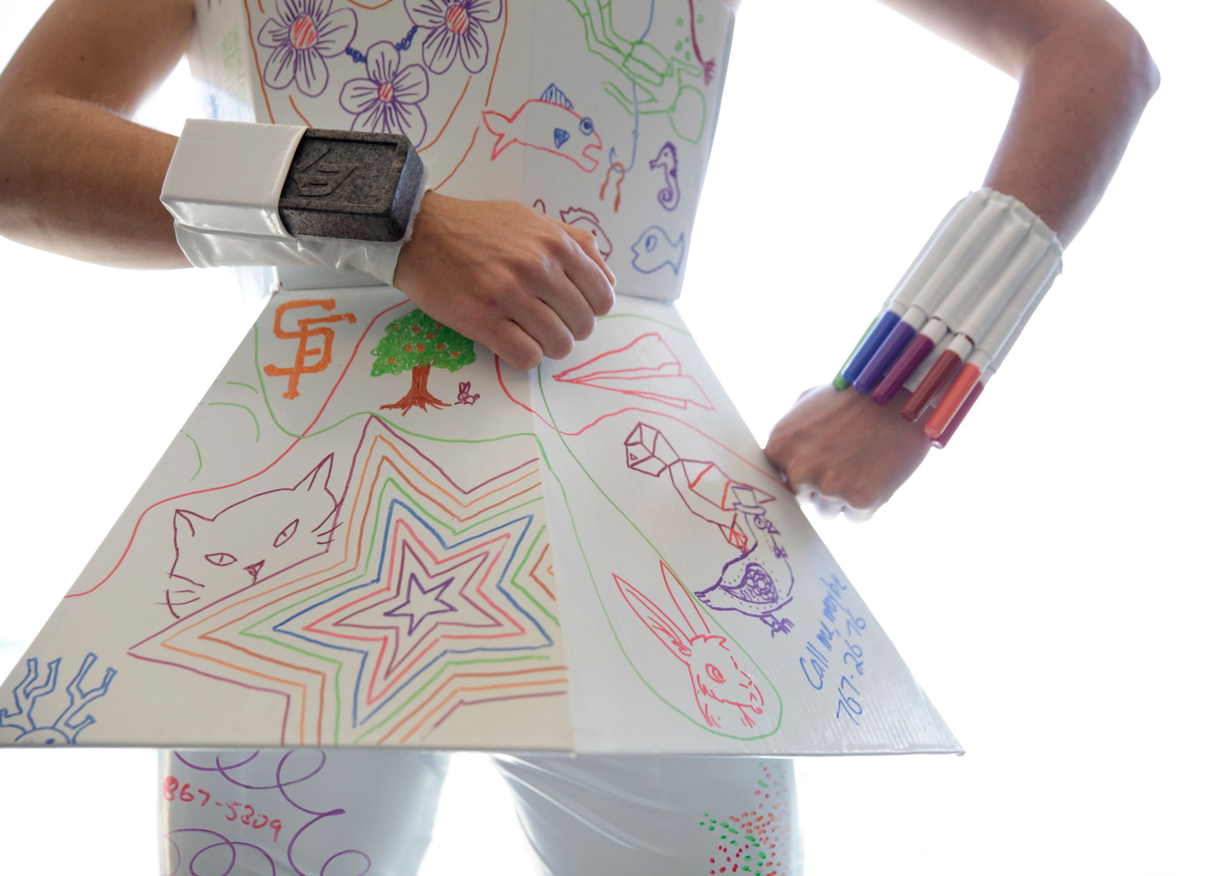 Whiteboard Costume 11 Steps (with Pictures) Instructables