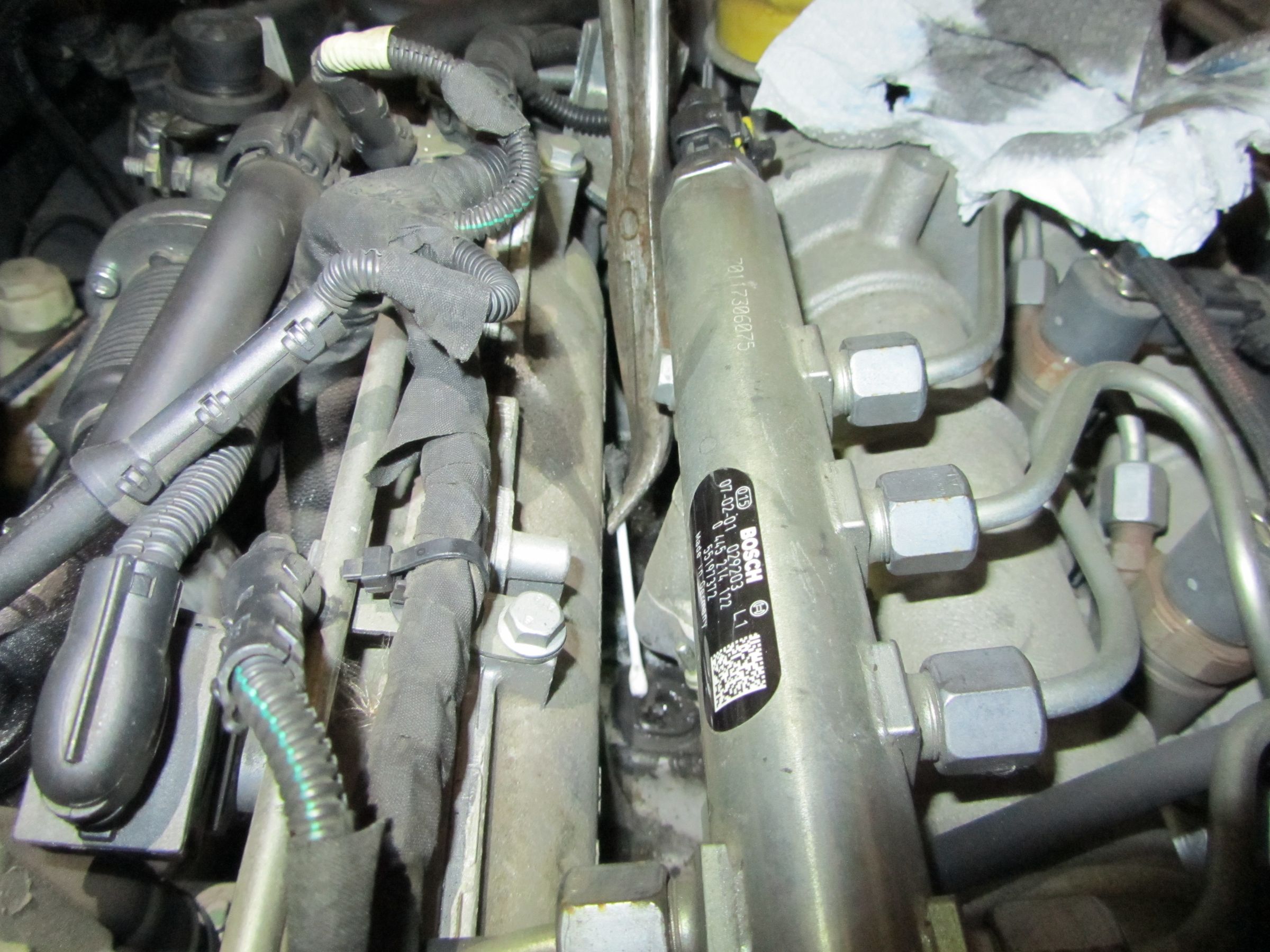 Swirl Flap Repair and EGR Blanking on Astra H 1.9 CDTI 5 Steps