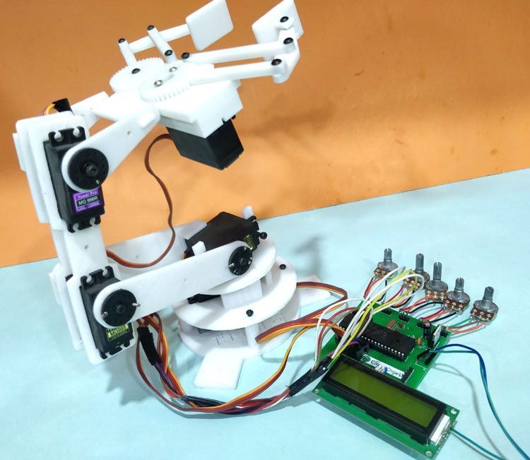 robotic arm instructables