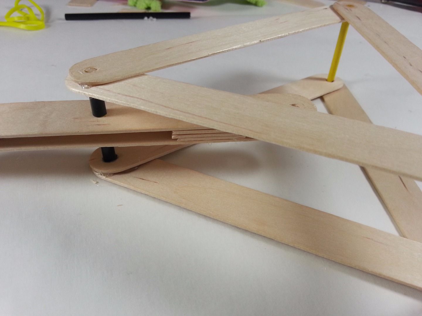 Catapult Made With Tongue Depressors and Rubber Bands 8 Steps (with