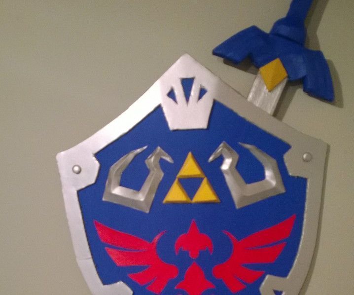 zelda shield and sword (captain america) DIY Project DIY Project Image