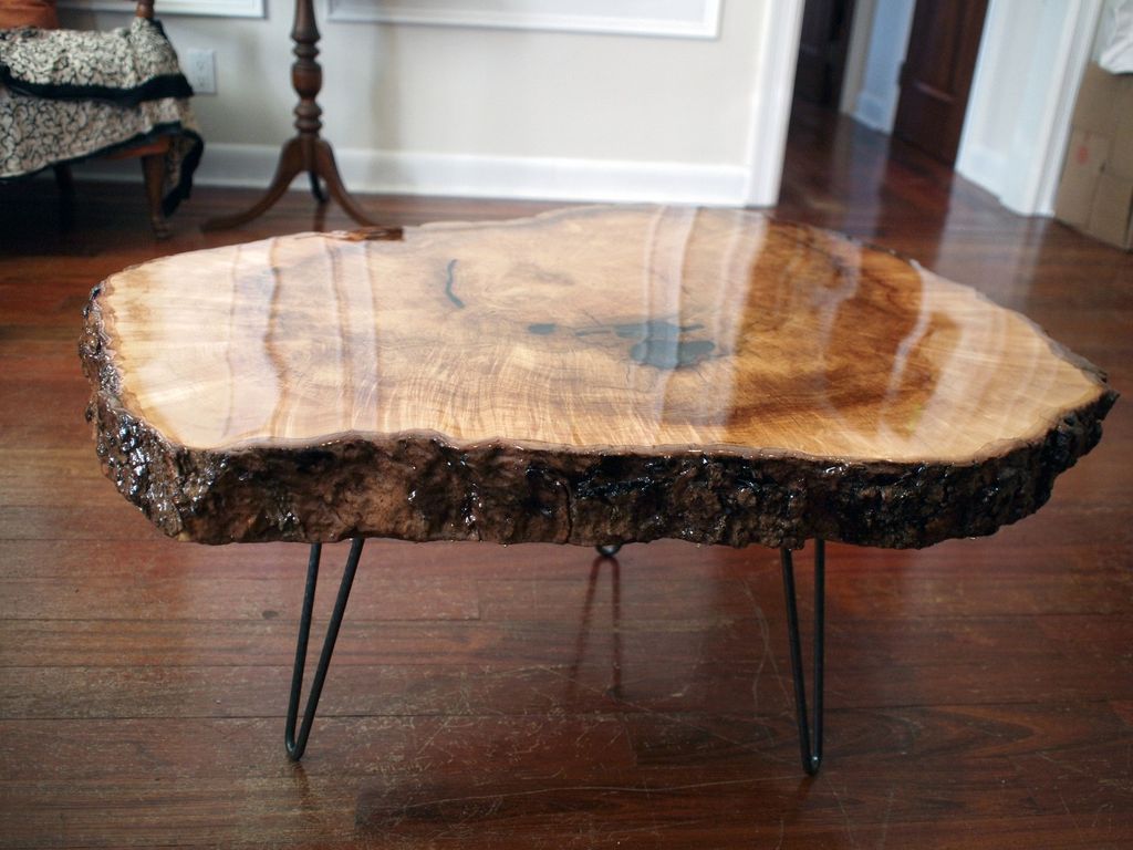live edge maple and epoxy table 6 steps with pictures instructables