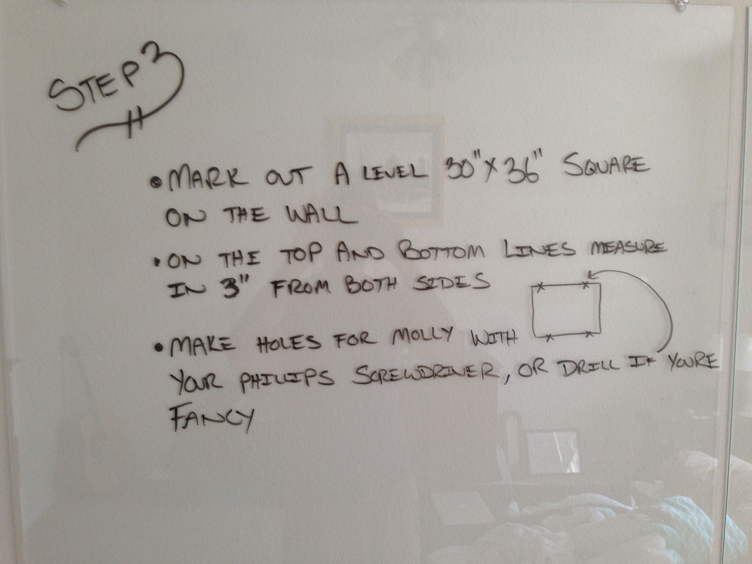 DIY Glass Dry Erase Board 4 Steps Instructables