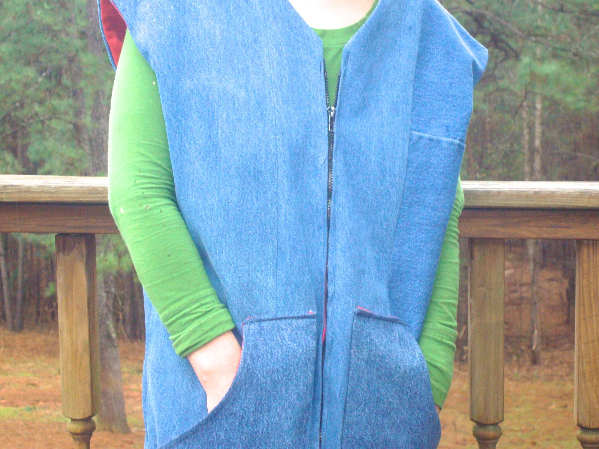 Lined Vest From Old Clothing 10 Steps (with Pictures) Instructables
