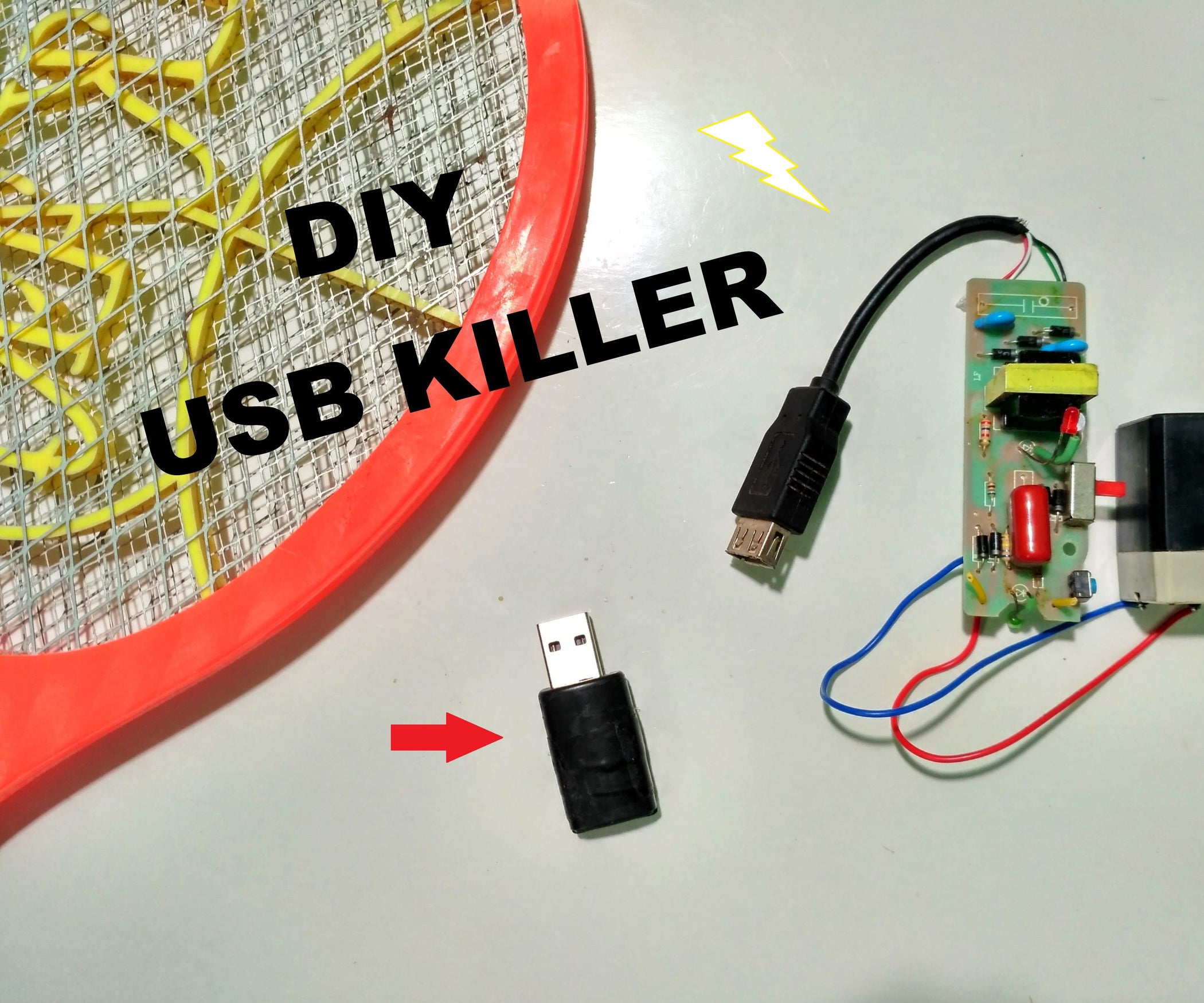 How to Make an USB Killer 3 Steps Instructables