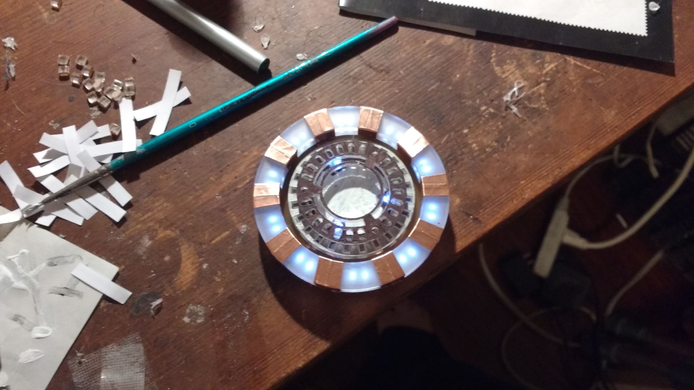 Wearable Arc Reactor Prosthesis 7 Steps (with Pictures) Instructables