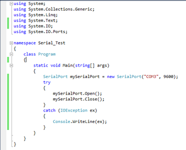 Serial Port Programming With .NET : 6 Steps - Instructables