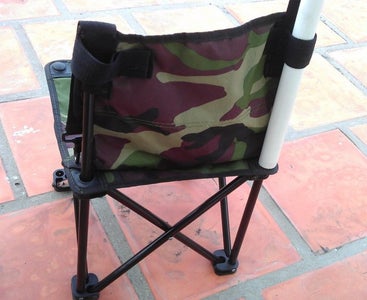 camp chair umbrella attachment