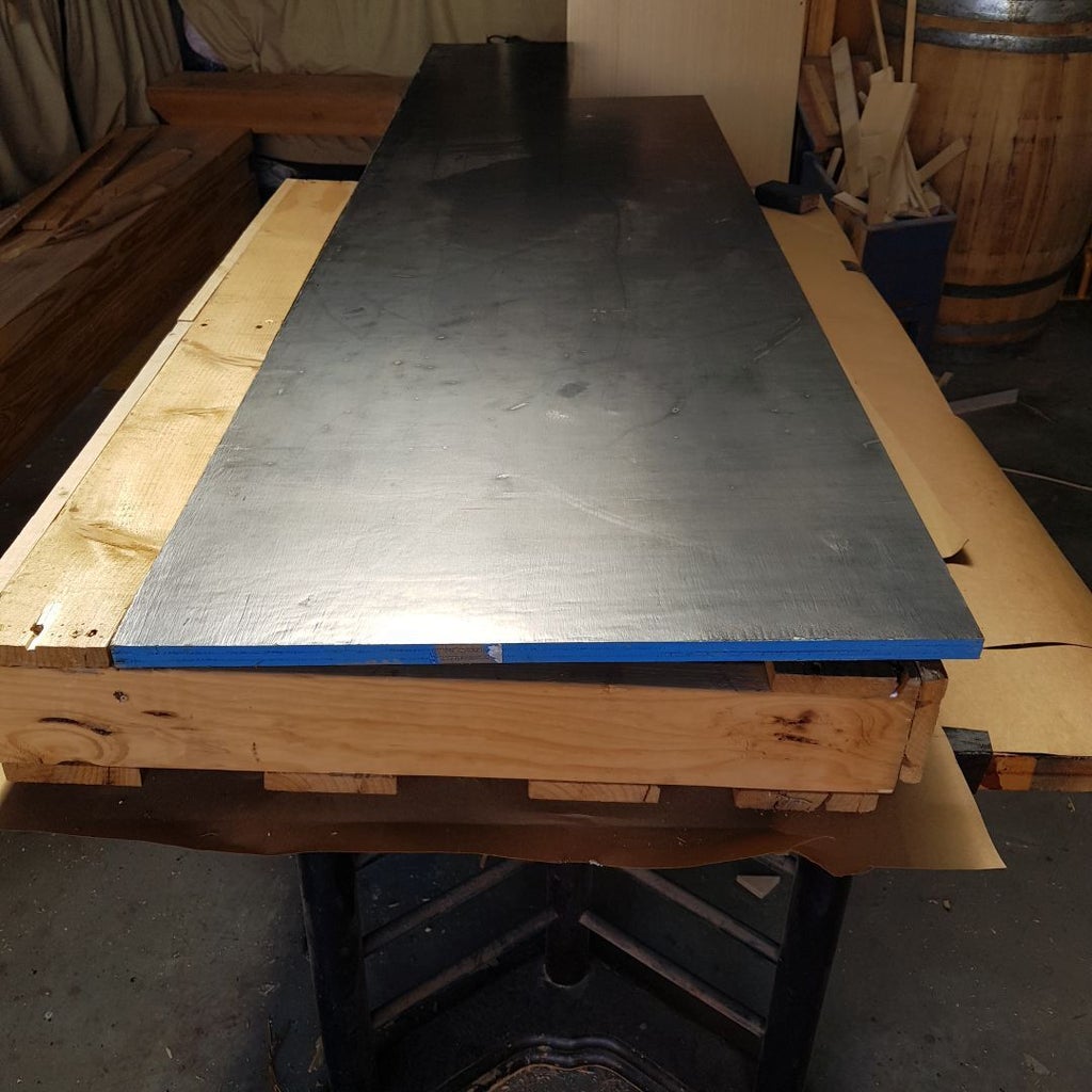 Wall Mounted Drop Down Pallet Bar 10 Steps With Pictures Instructables