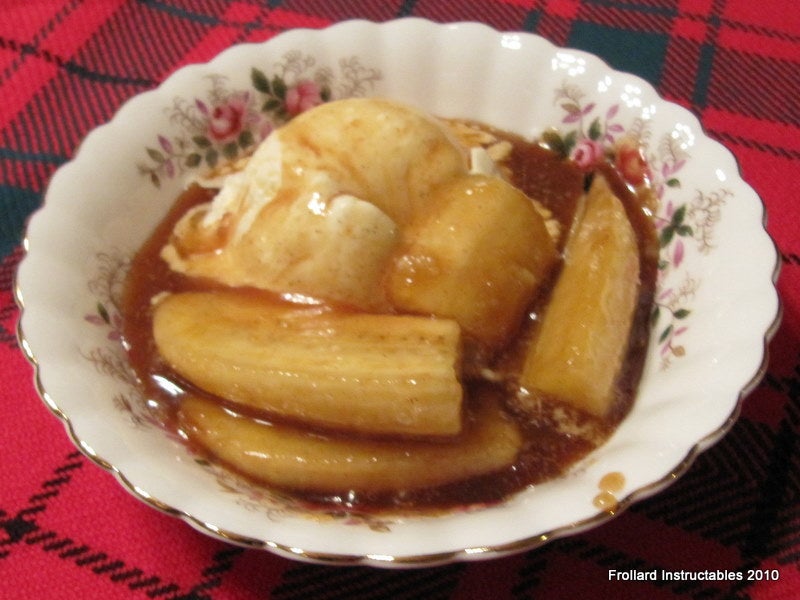 Bananas Flambe 5 Steps (with Pictures) Instructables