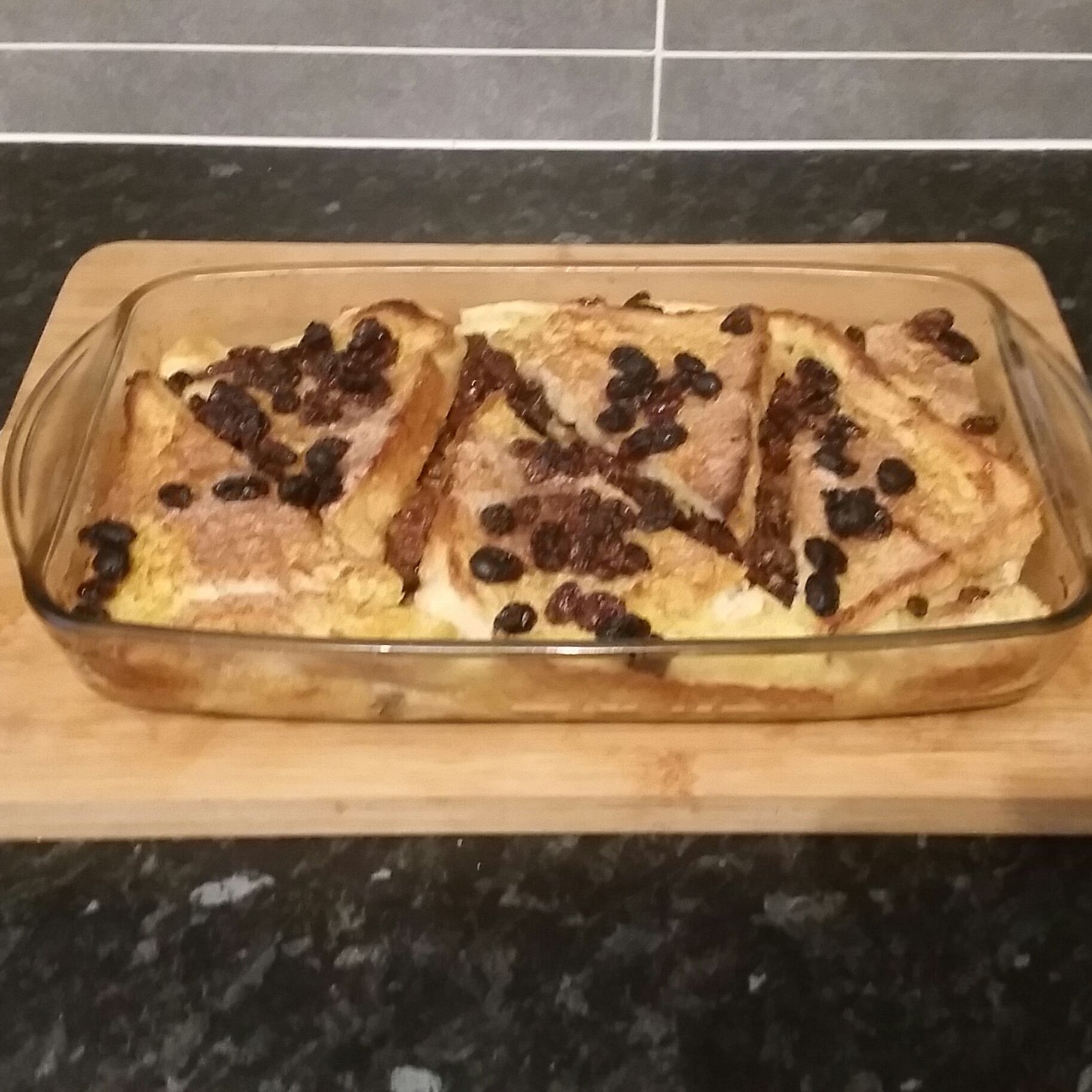 Easy Bread And Butter Pudding 8 Steps With Pictures Instructables