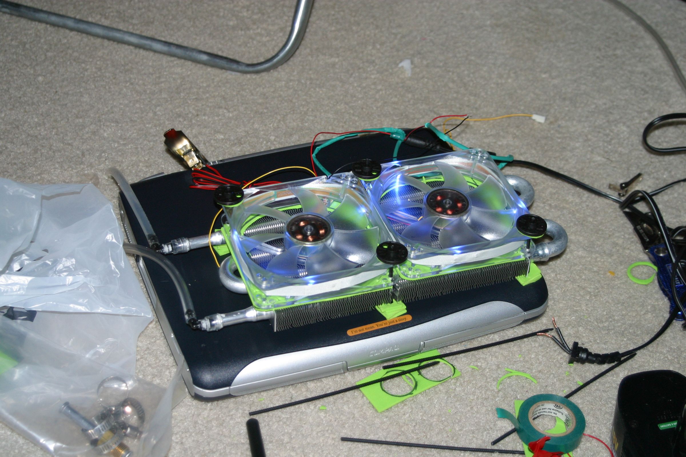 Watercooling a Laptop on the Cheap 13 Steps (with Pictures