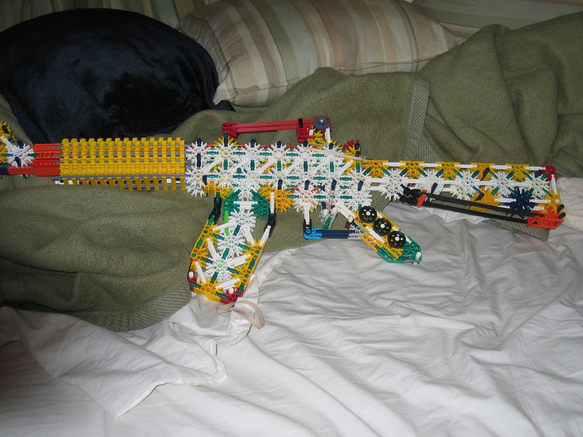 knex m4 tactical carbine DIY Project - Step-by-Step DIY Project ...