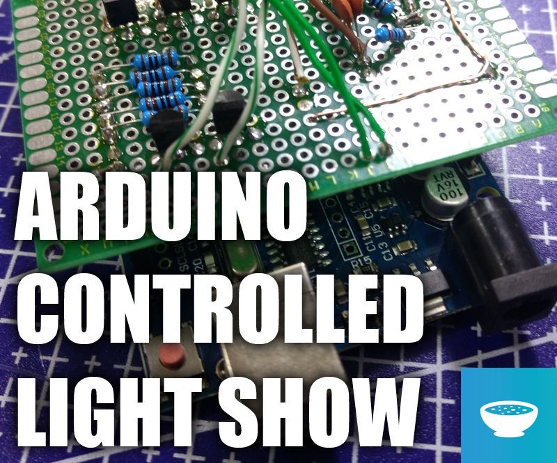 DIY guide for Arduino Based Light Show with step-by-step instructions