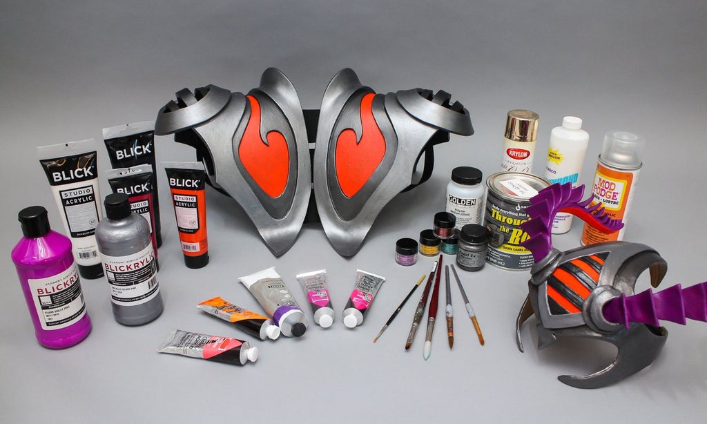 Painting And Finishing Eva Foam And Worbla 7 Steps With Pictures Instructables Painting And Finishing Eva Foam And Worbla 7 Steps With Pictures Instructables