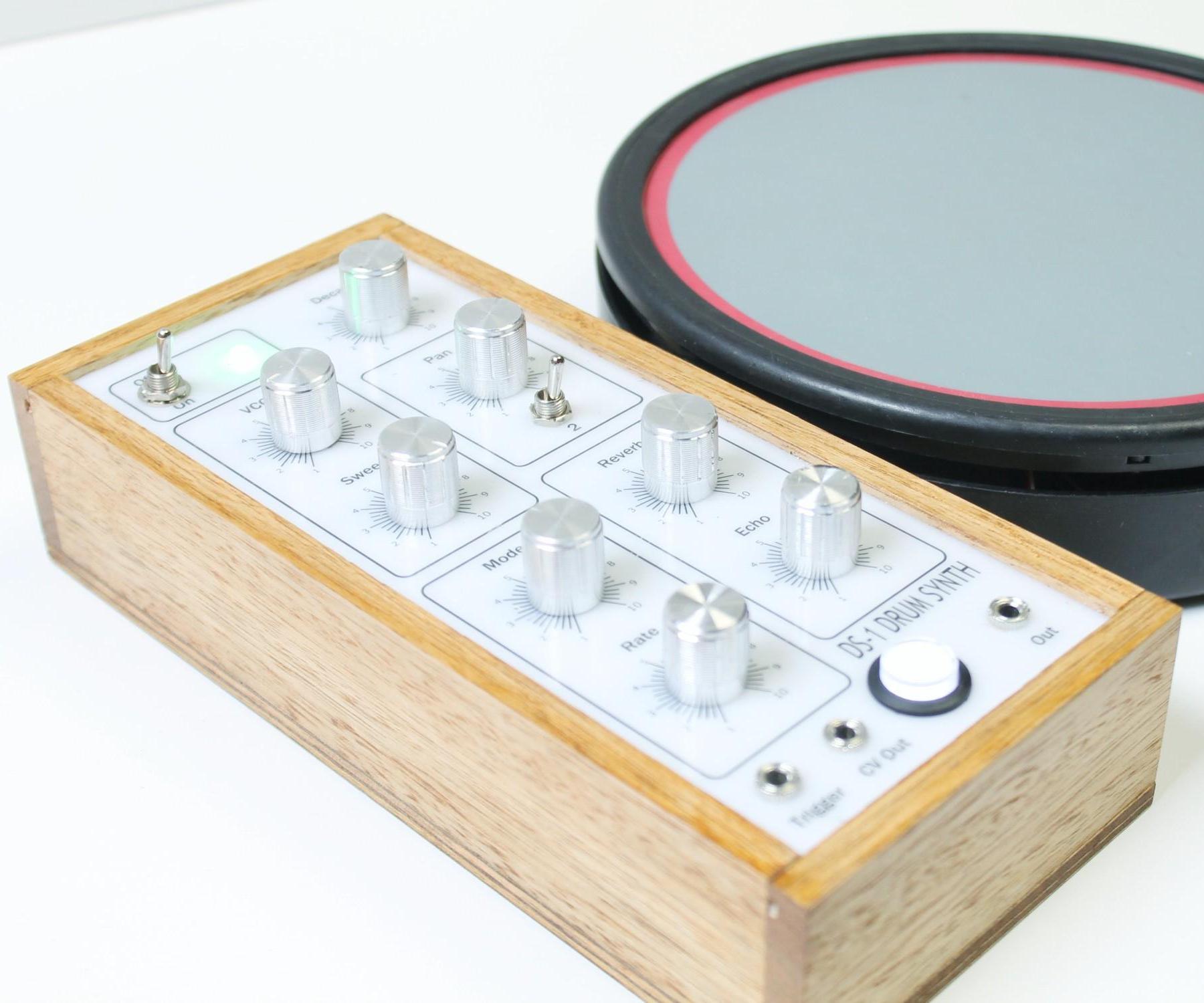 Drum Synth (DS8) With PS2 Drum Pad 17 Steps (with Pictures