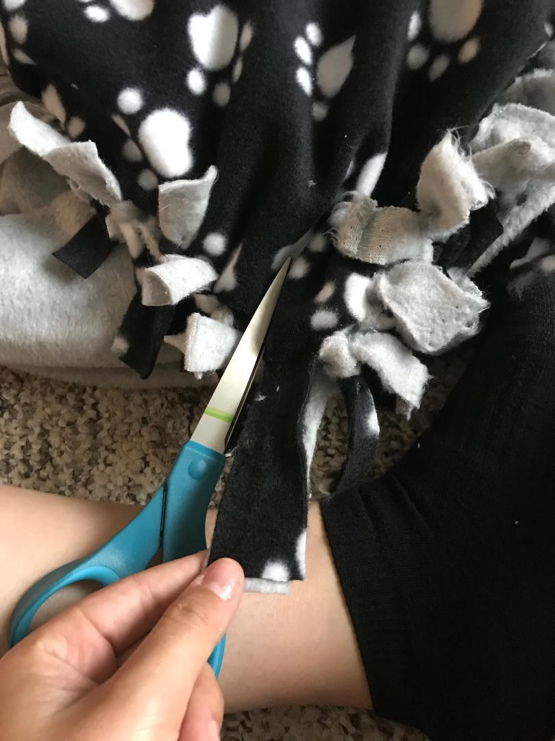 Making a Tie Blanket 6 Steps Instructables