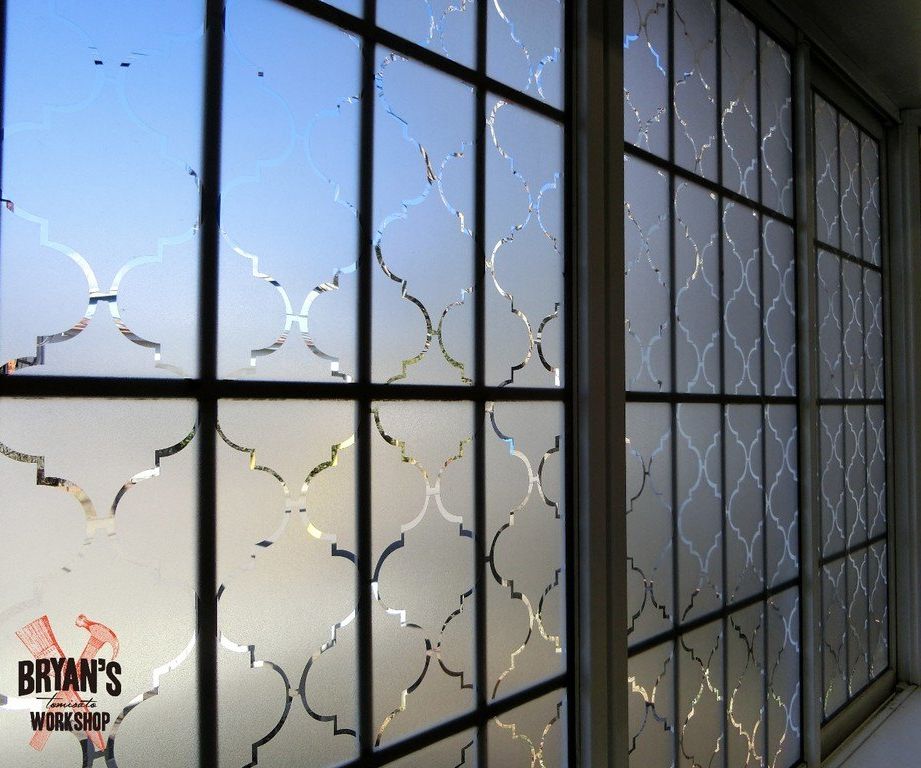 Beautiful Contact Paper Privacy Window! 7 Steps (with Pictures