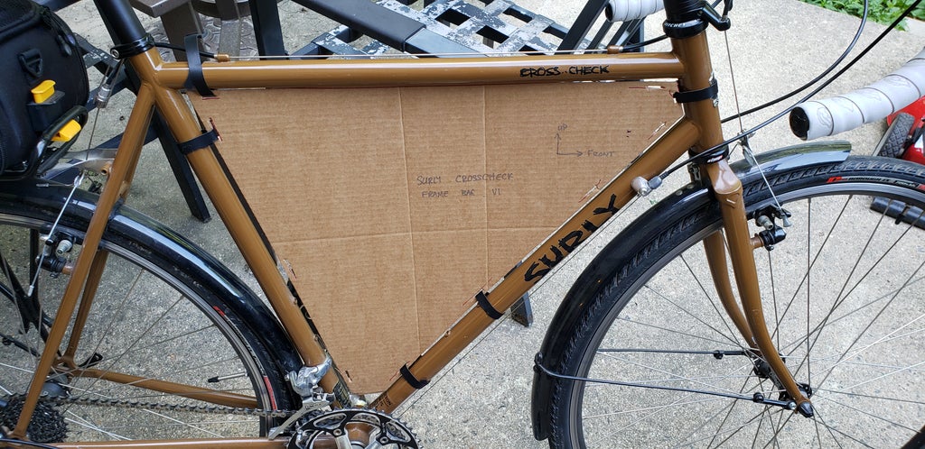 Bicycle Frame Bag 8 Steps With Pictures Instructables