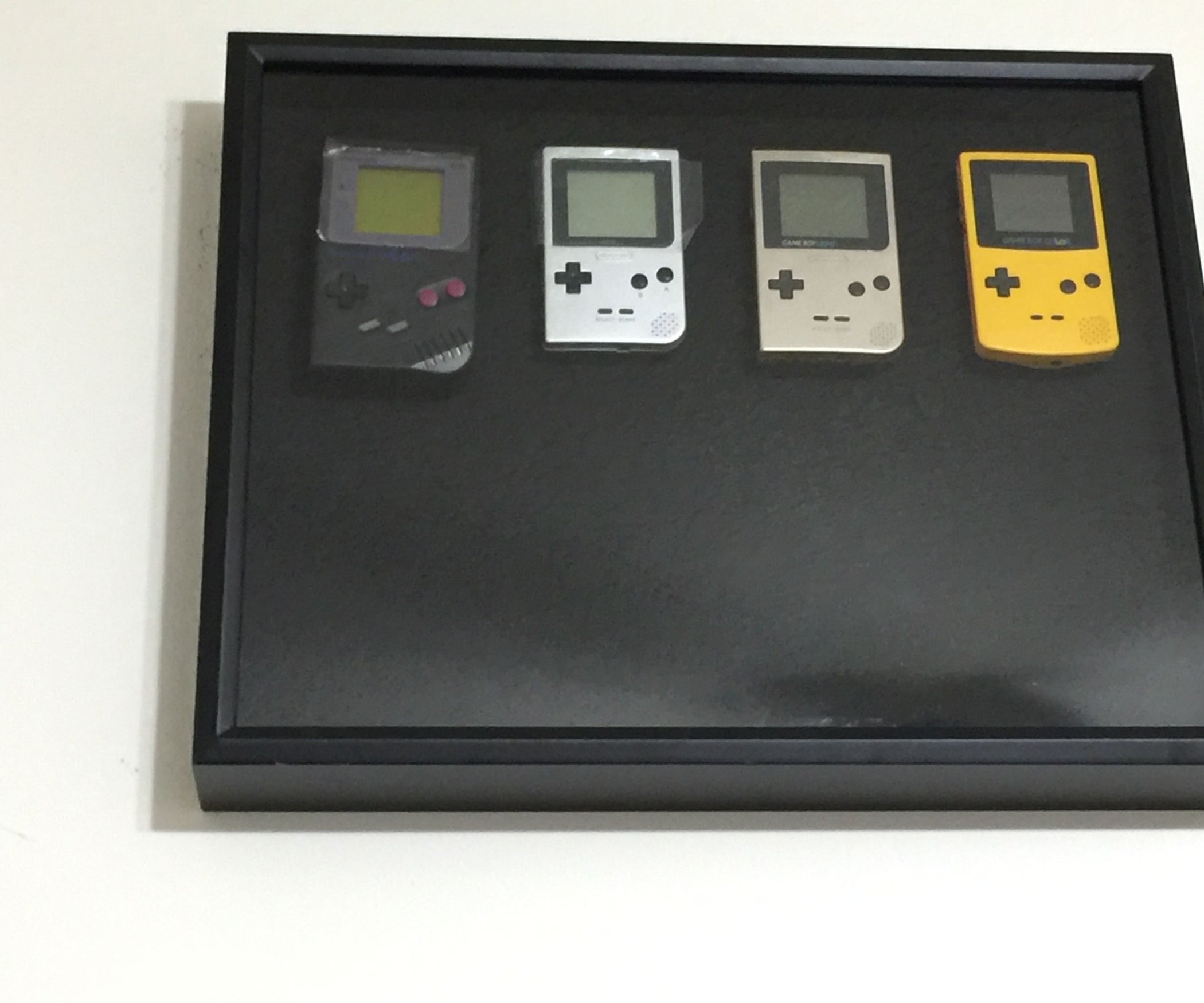 Let's Make a Gameboy Shadowbox 6 Steps Instructables