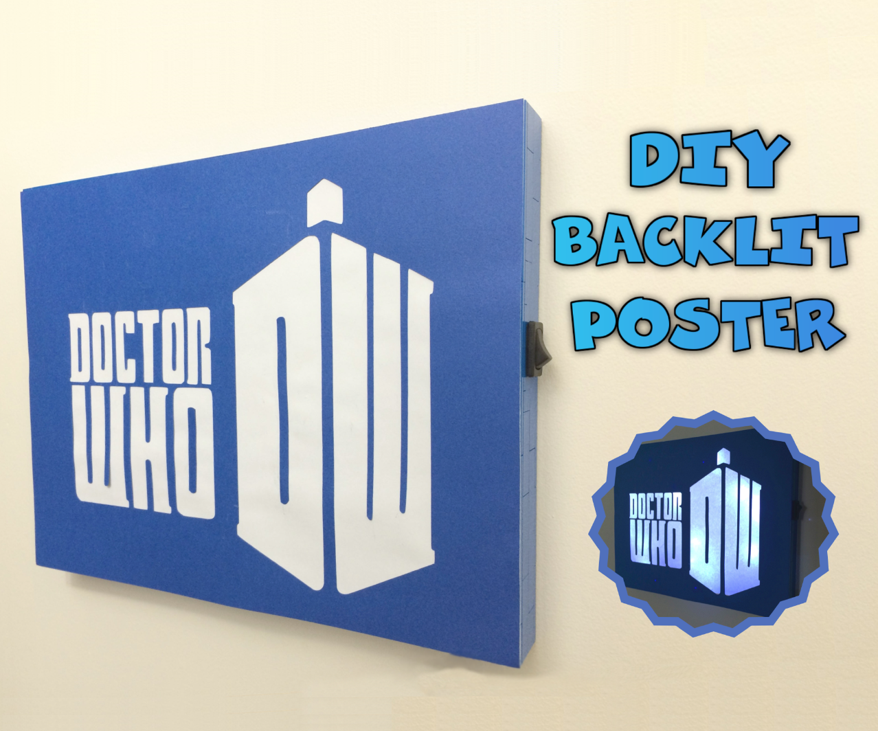 DIY Backlit Poster 6 Steps (with Pictures) Instructables