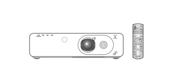 Panasonic LCD Projector 