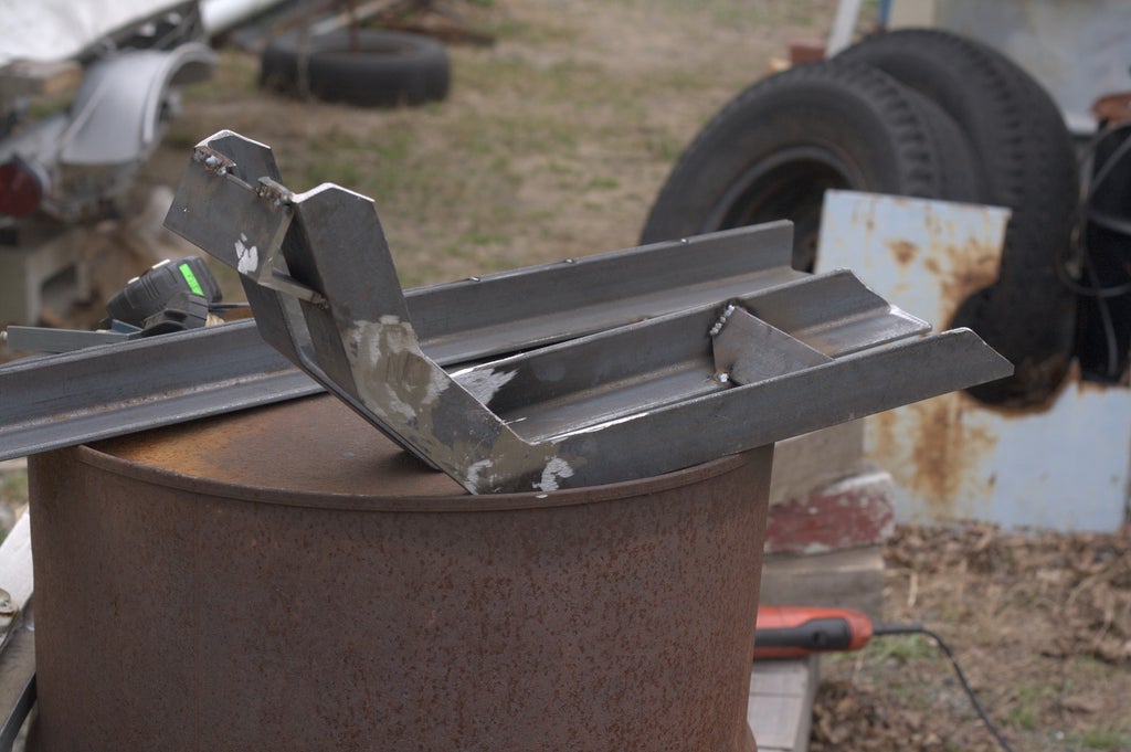 Motorcycle Wheel Chock 7 Steps Instructables