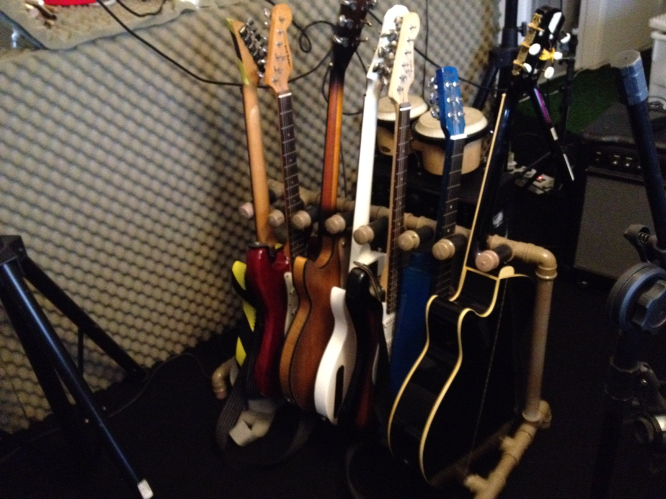 DIY Pvc Multiple Guitar Stand 4 Steps (with Pictures) Instructables