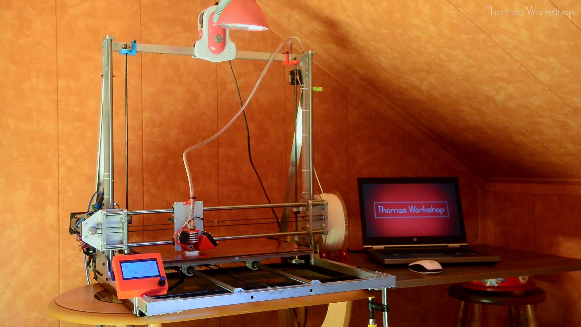 3d Printer Working Area 40x40x40cm 13 Steps With Pictures Instructables