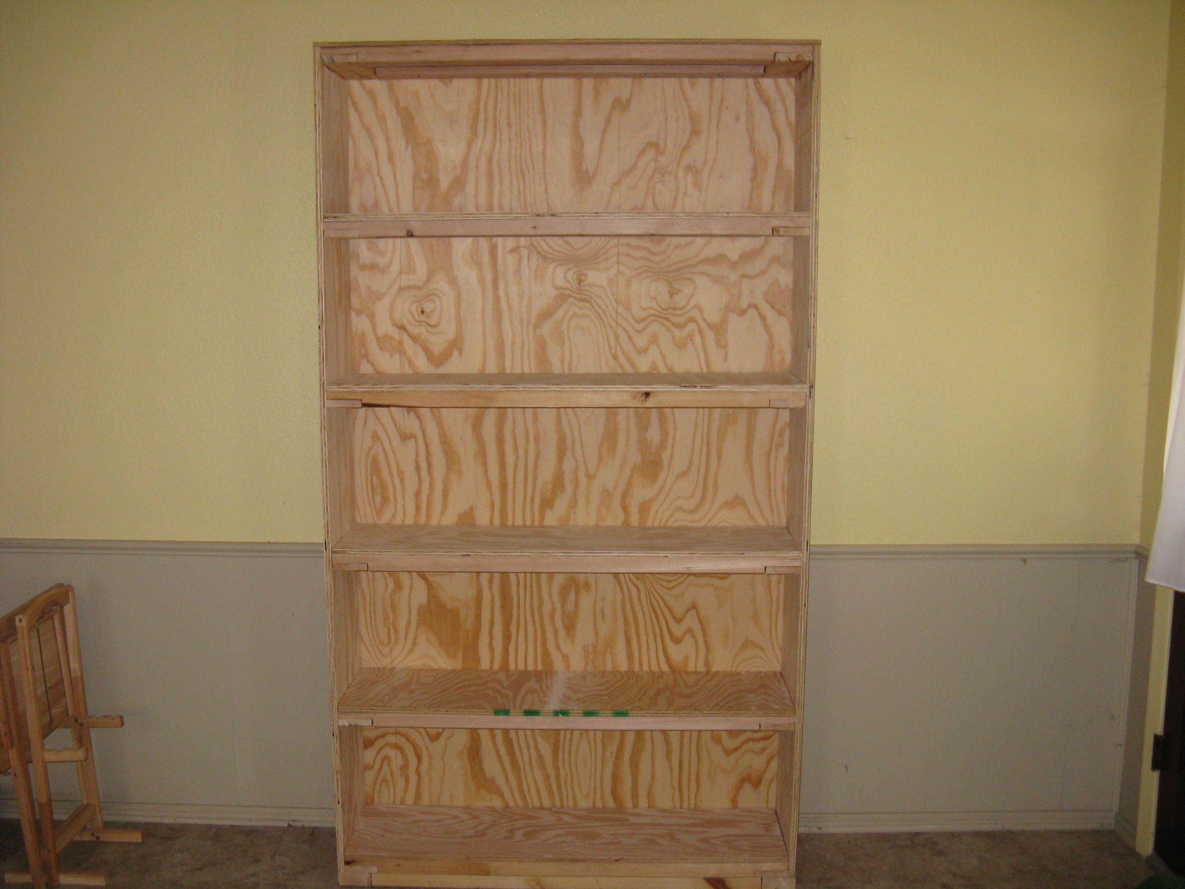 How to Build a Plywood Bookcase 18 Steps Instructables