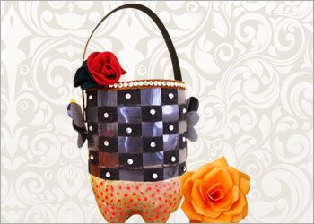 Recycled Craft Ideas How To Make Utility Basket From Recycled Craft 7 Steps With Pictures Instructables