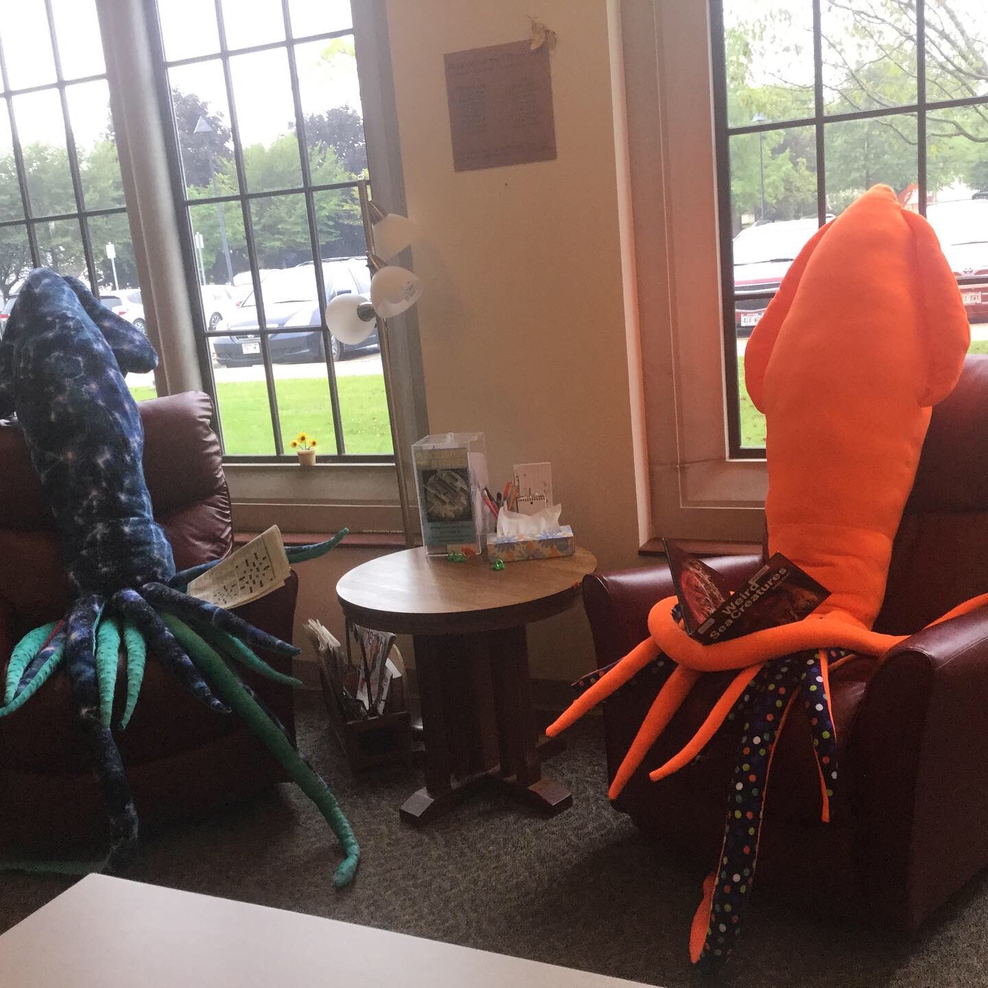 giant stuffed squid