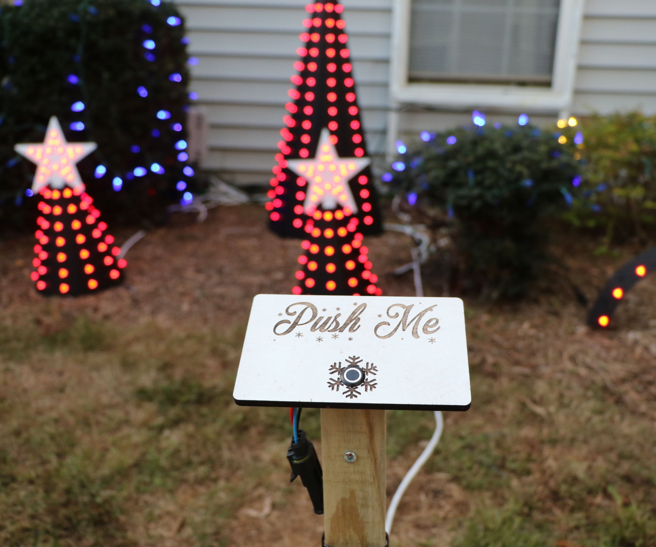Start Your Christmas Light Show With a Button 5 Steps Instructables