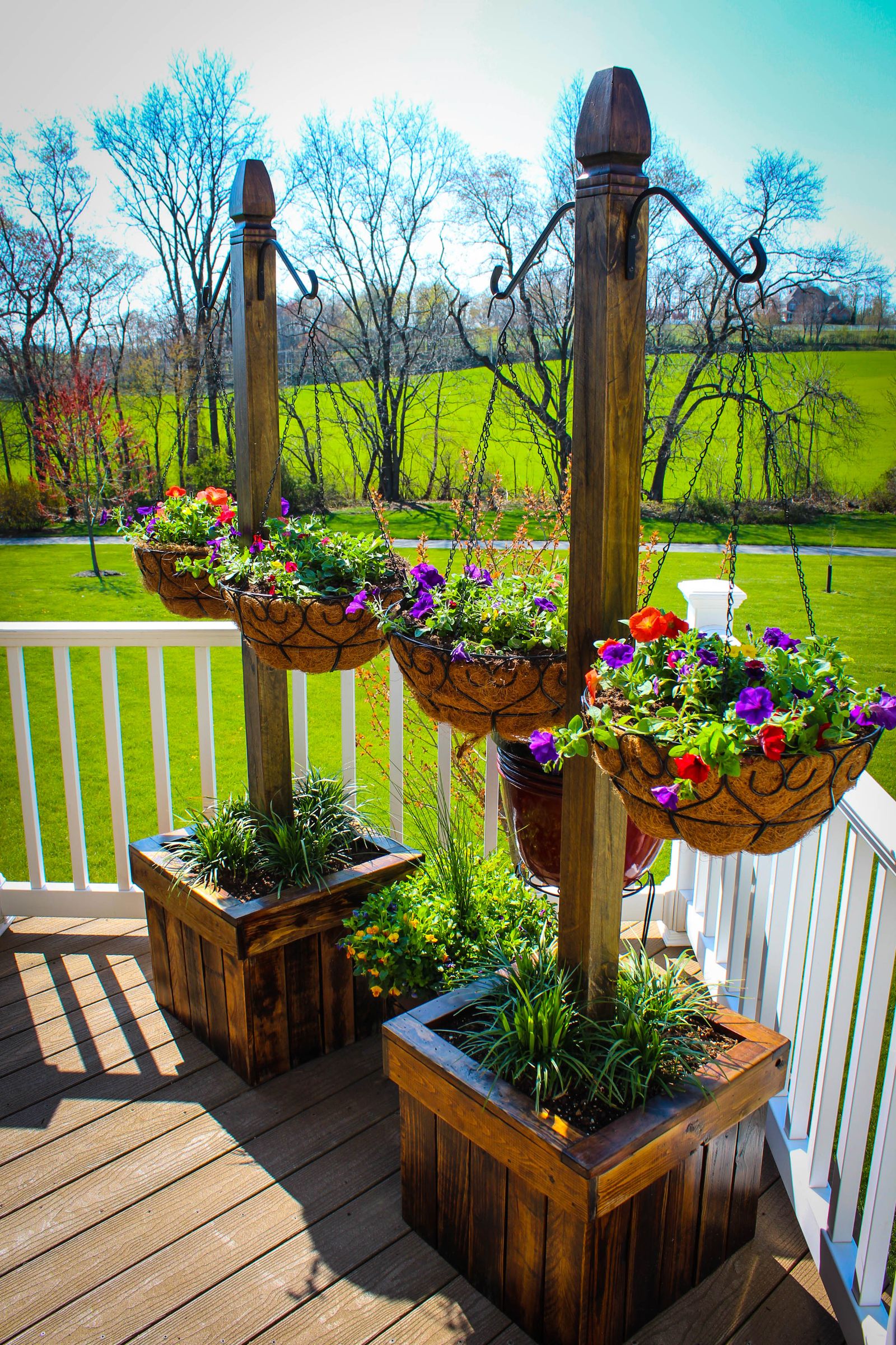 Hanging Basket Column 15 Steps (with Pictures) Instructables