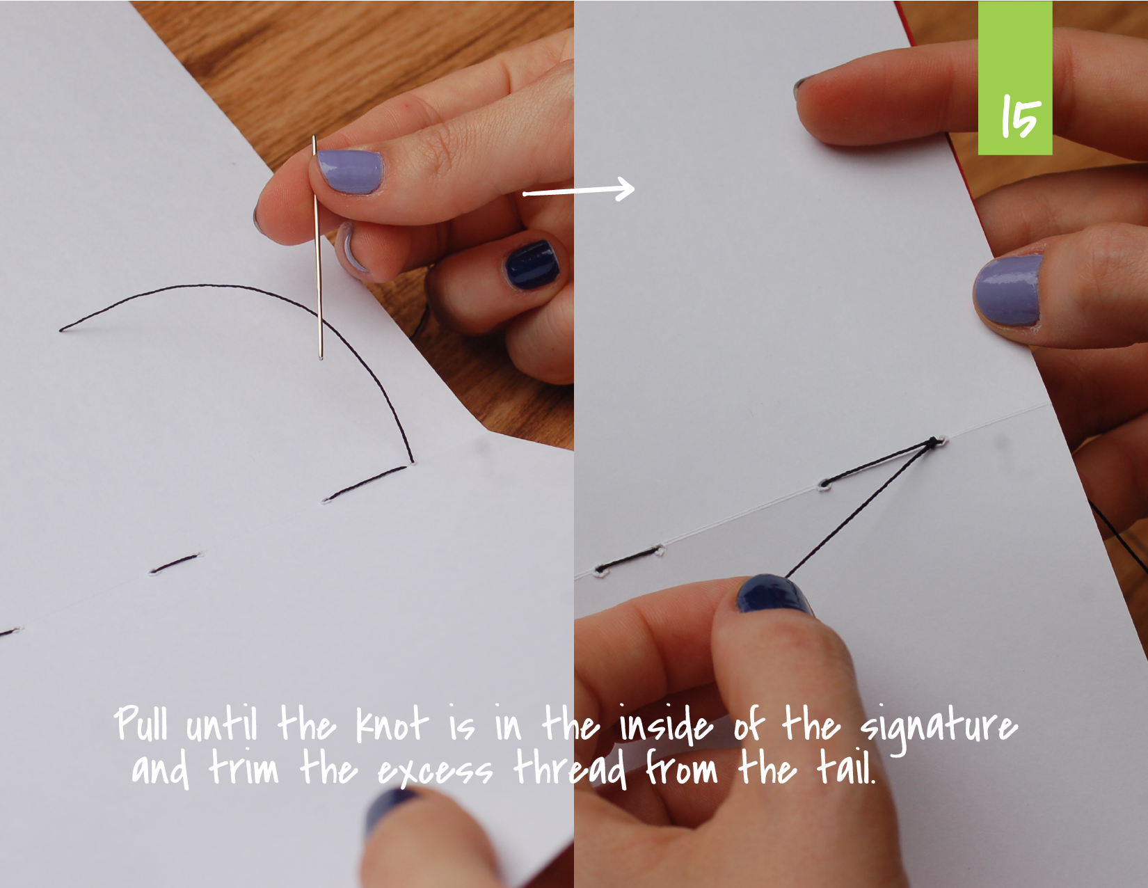 French Link Stitch Bookbinding 8 Steps (with Pictures) Instructables