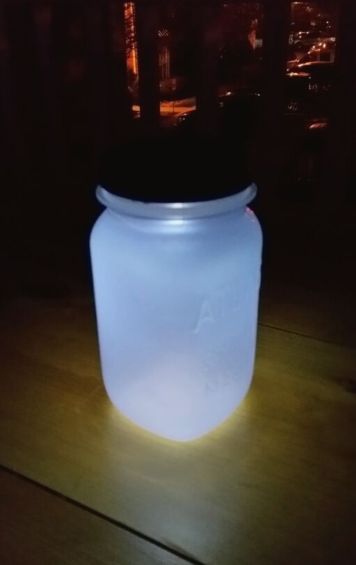 Home-made Sun Jar (BFG Dream Jar)