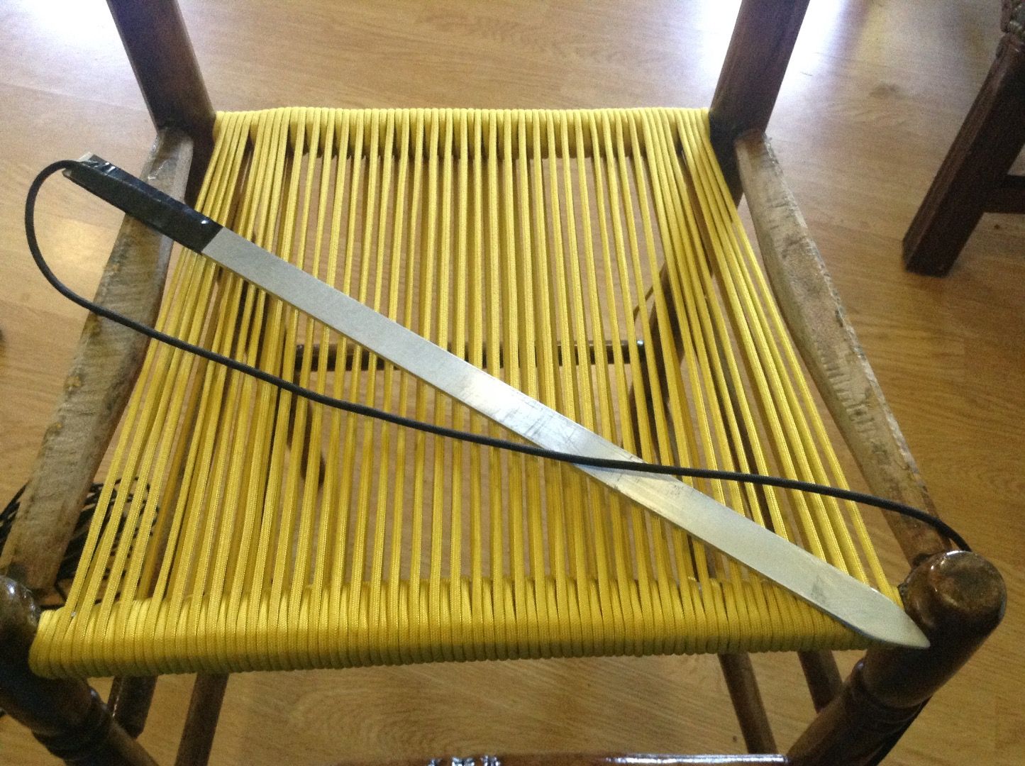 Weave Chair Seats With Paracord 8 Steps (with Pictures) Instructables