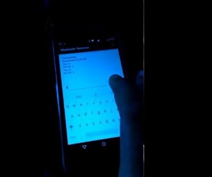 DIY guide for Arduino-bluetooth Operated Cell Phone Contactless Home Automation with step-by-step instructions