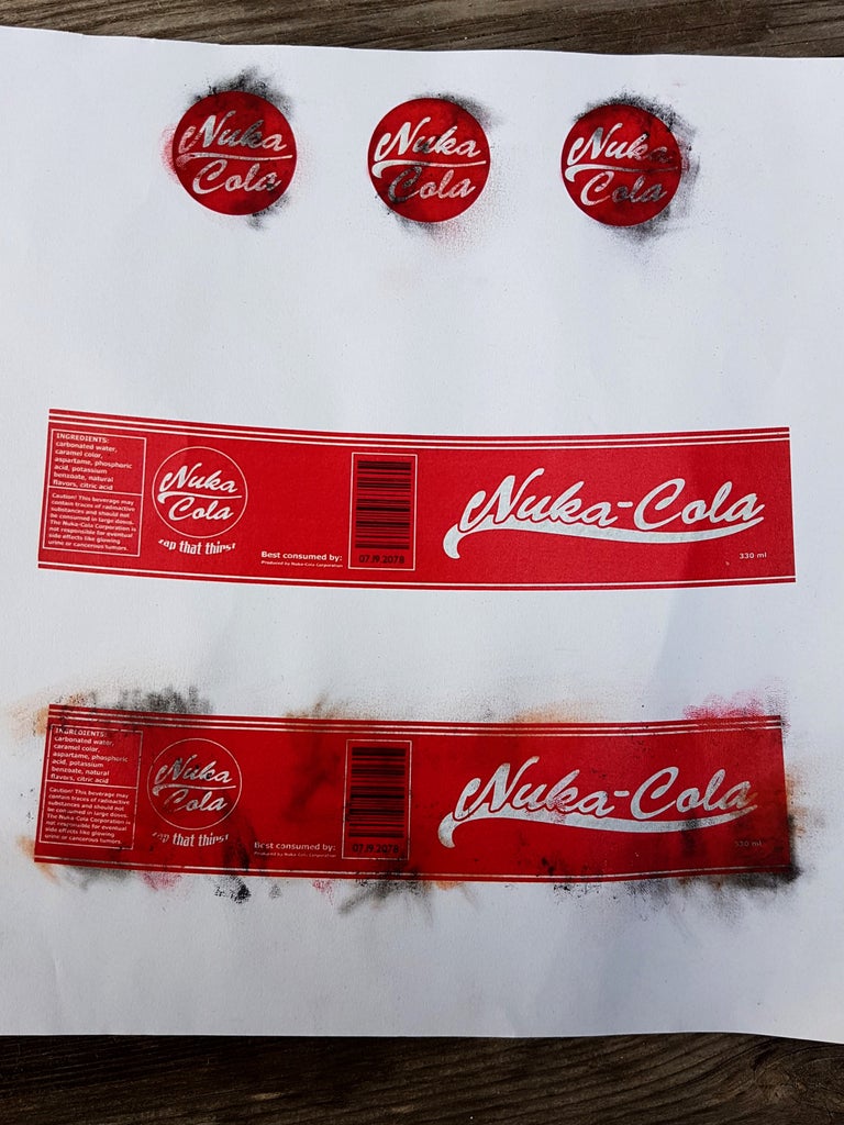 Nuka Cola Quantum Bottles and Caps : 8 Steps (with Pictures ...