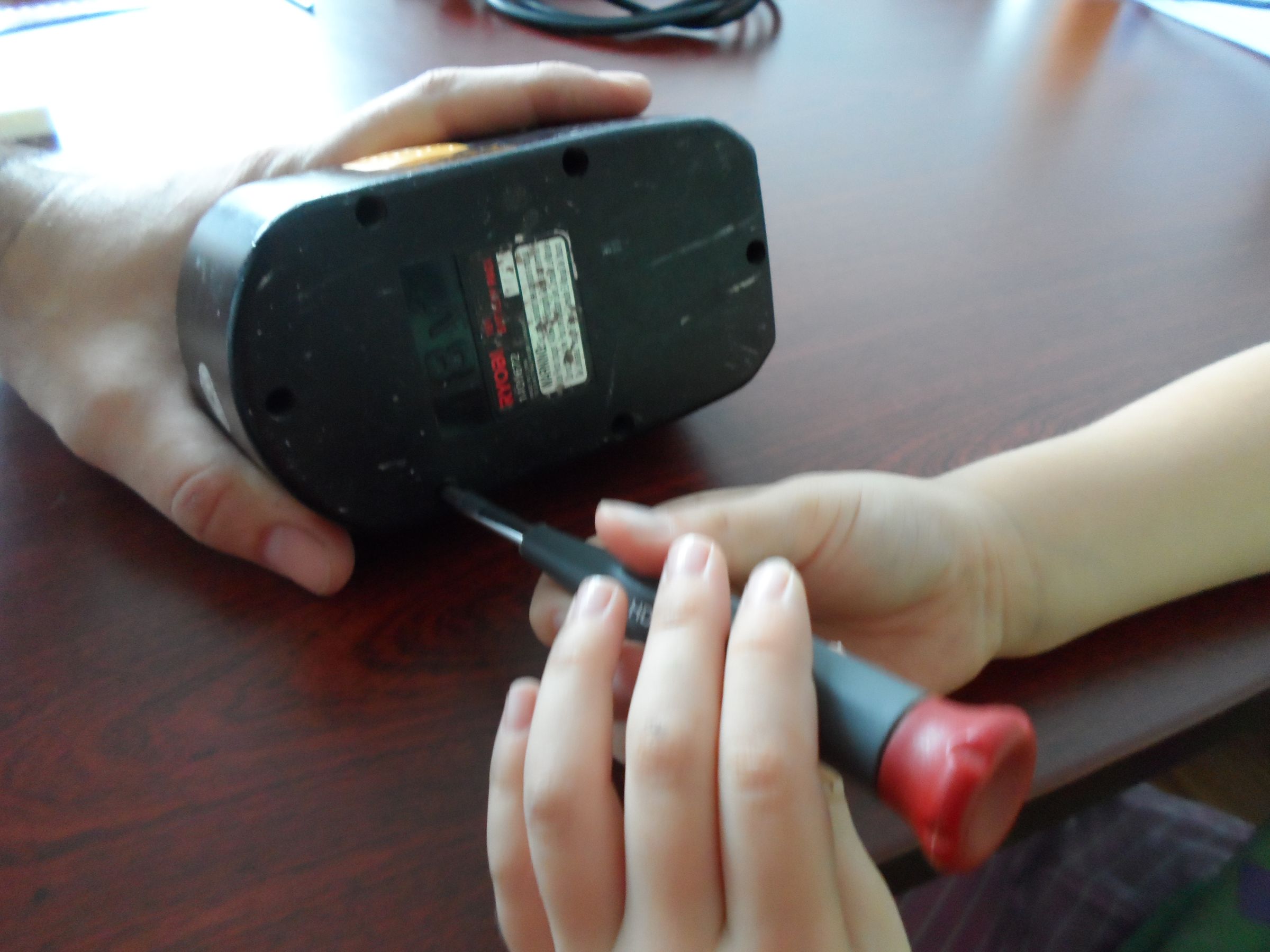 Cordless Power Tool Conversion 18VDC to 120/240VAC : 10 Steps (with ...