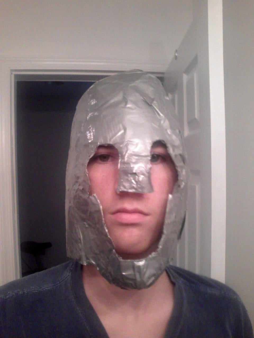 How to Make a Duct Tape Helmet 6 Steps Instructables