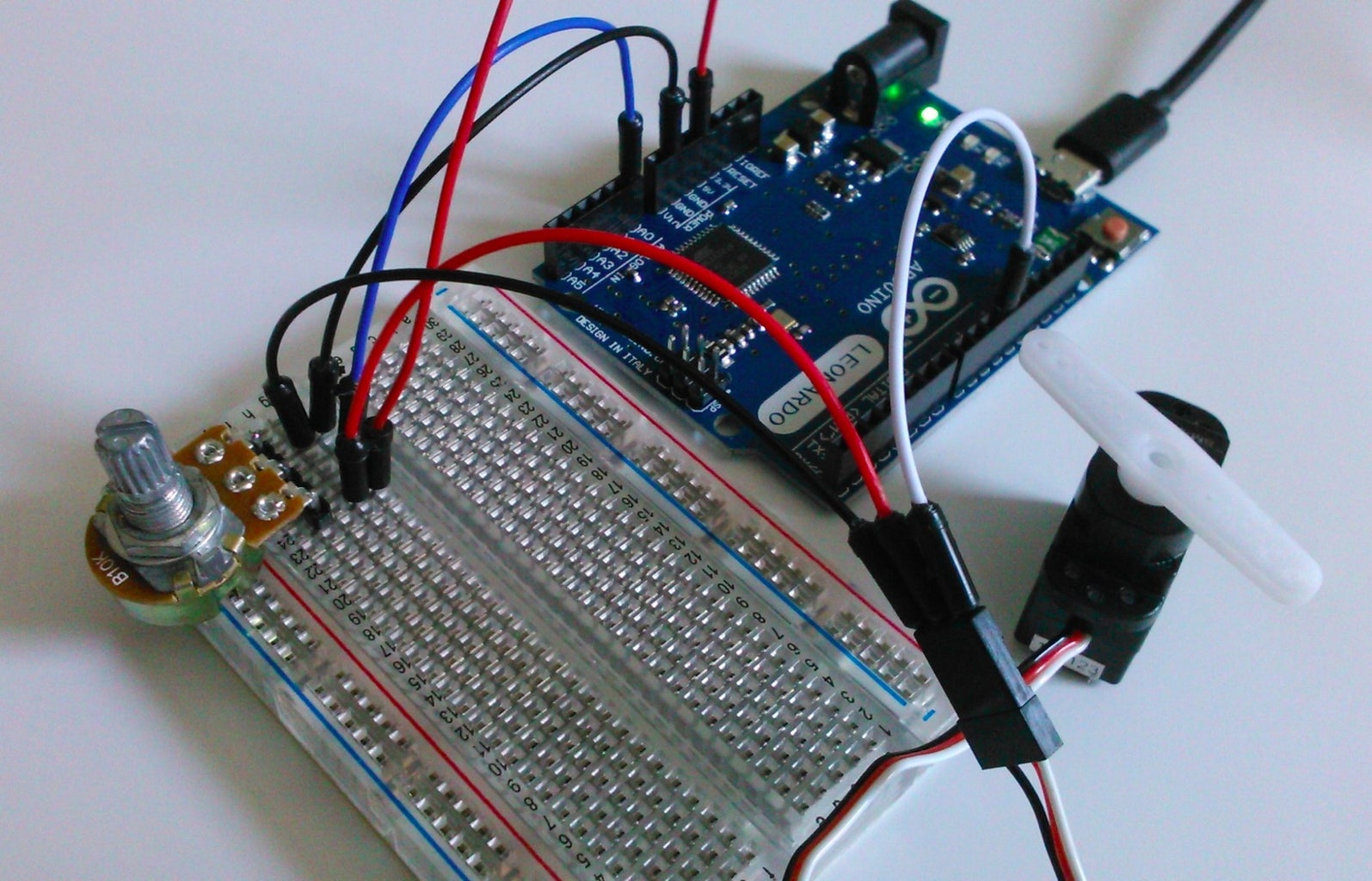 Getting Started With Arduino - Servo Motor : 5 Steps (with Pictures ...