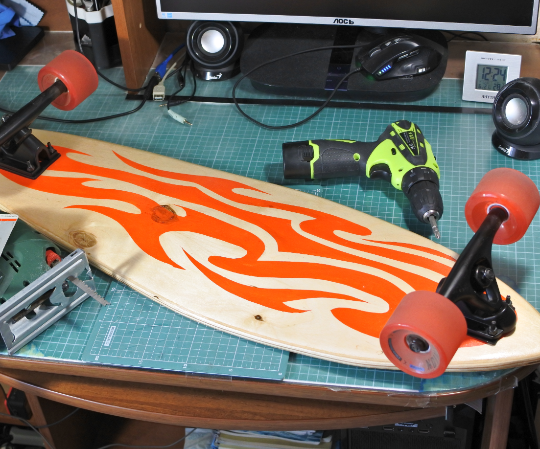 DIY Longboard 13 Steps (with Pictures) Instructables