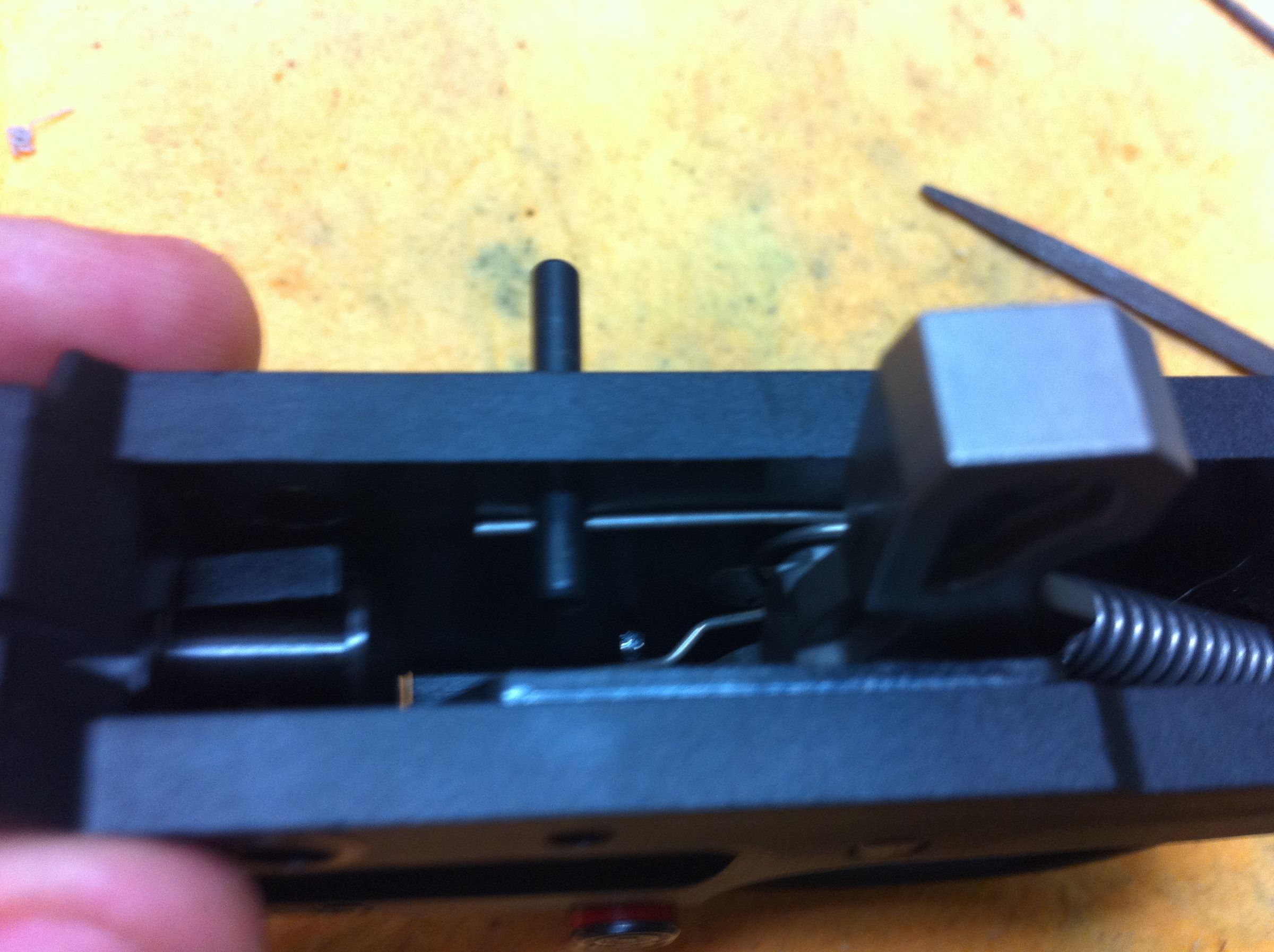 Ruger 10/22 DIY Auto Bolt Release 4 Steps Instructables