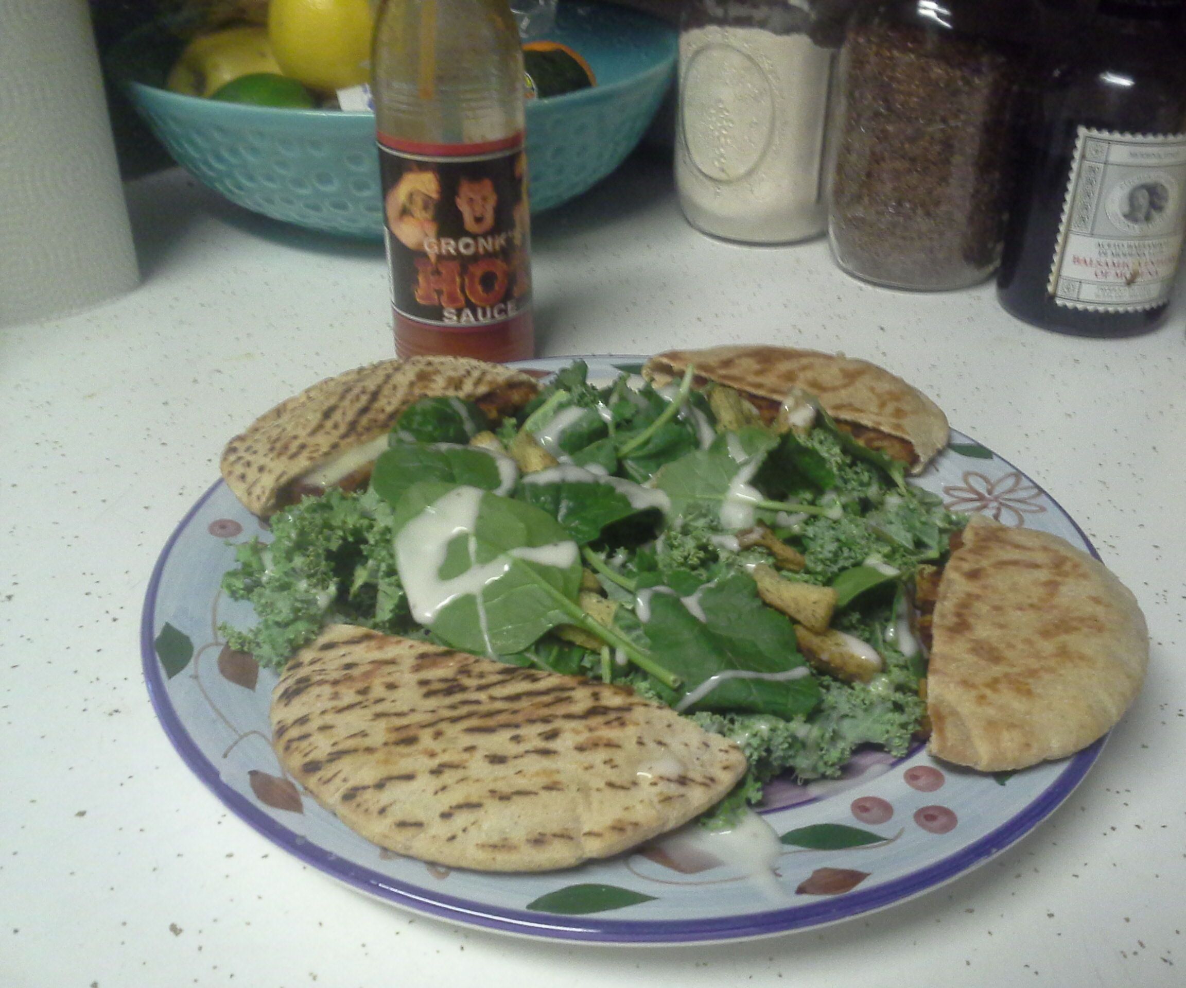 DIY guide for Super Salad Veggie Burger Pockets with step-by-step instructions