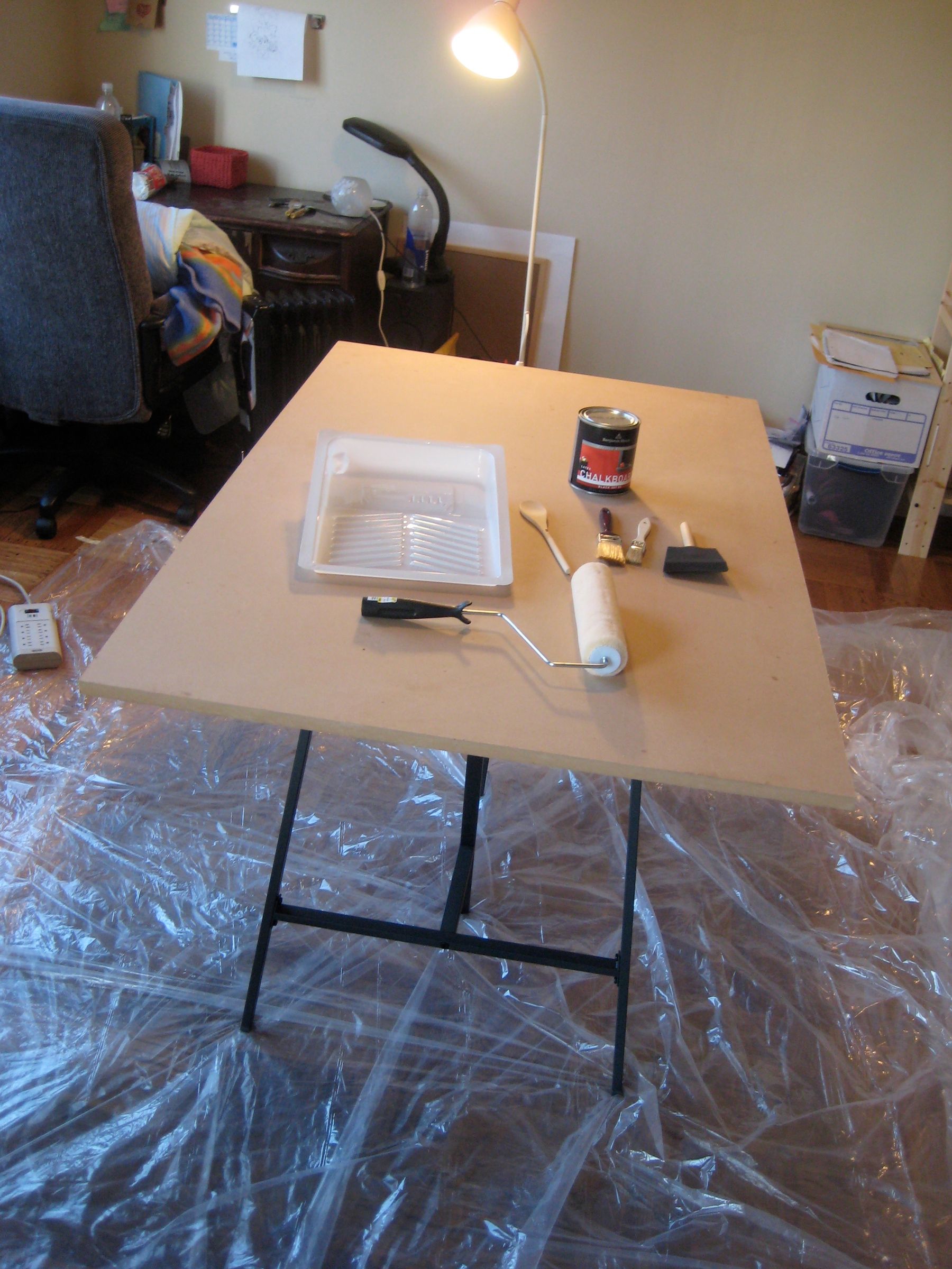 Chalkboard Table 6 Steps (with Pictures) Instructables