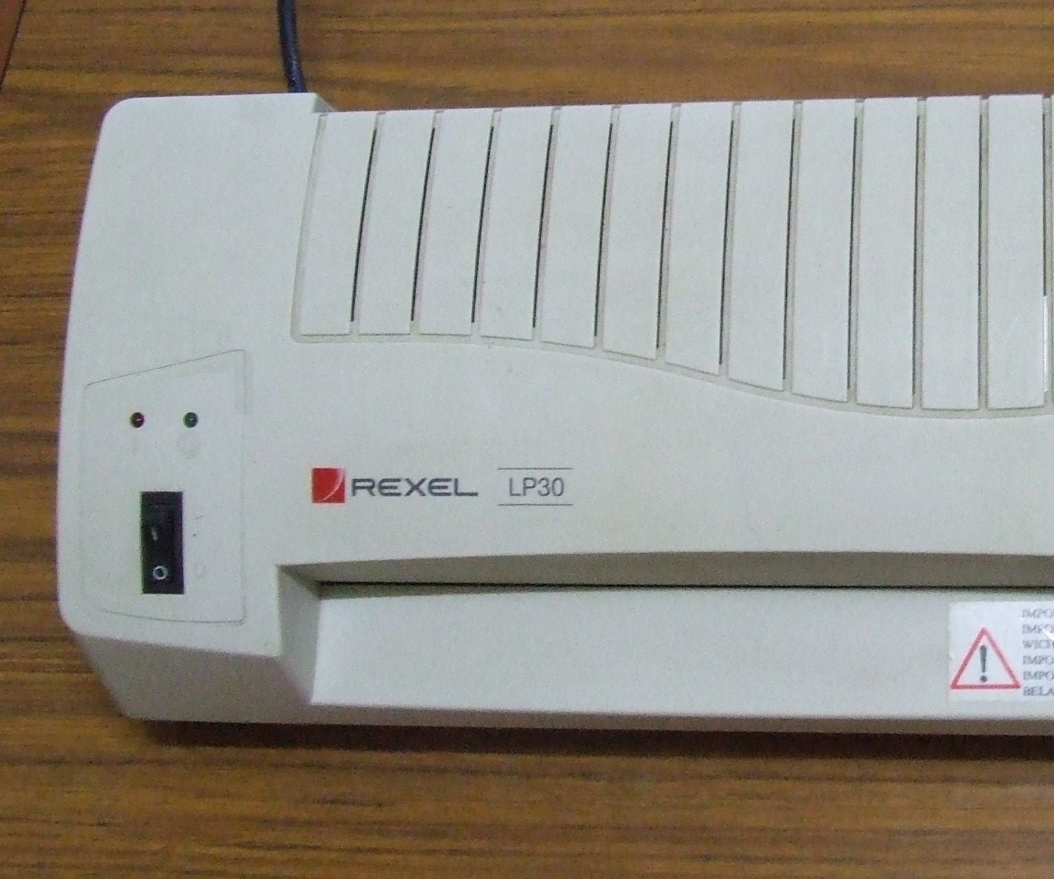 REXEL LP30 LAMINATOR MOD 3 Steps Instructables