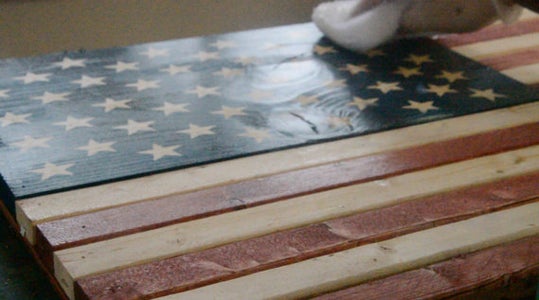 Wooden American Flag Dimensions